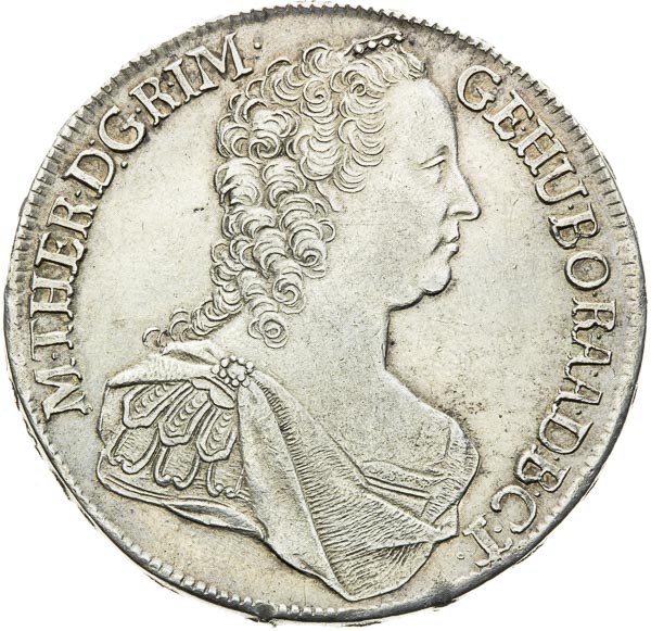 Thaler 1757 - front