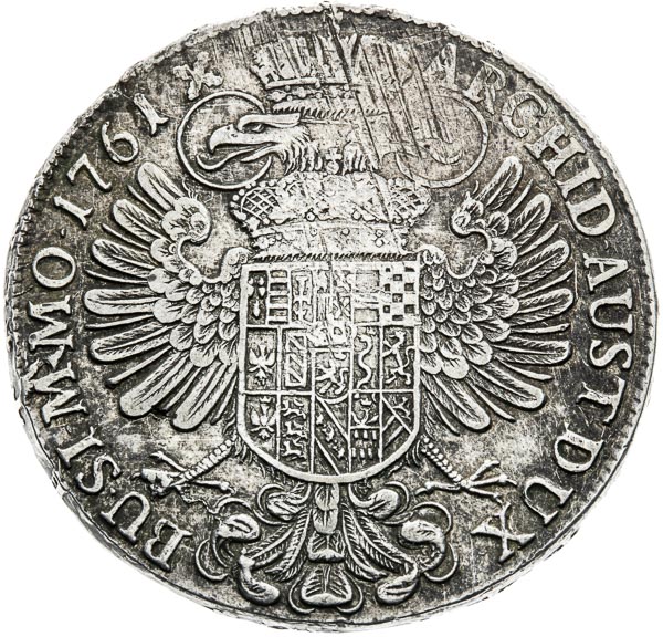 Thaler 1761 - back