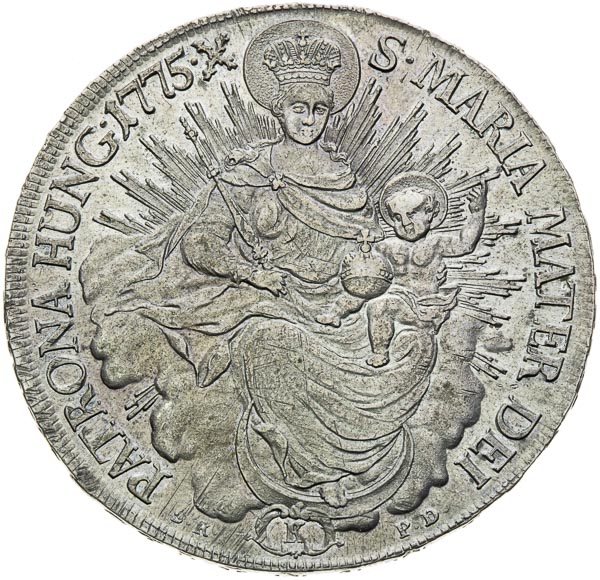 Thaler 1775 - back