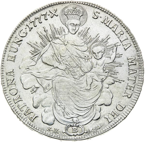 Thaler 1777 - back