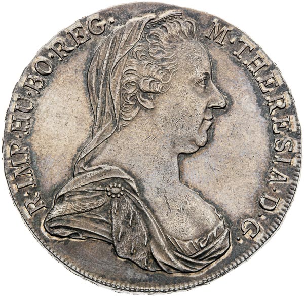Thaler 1780 - front