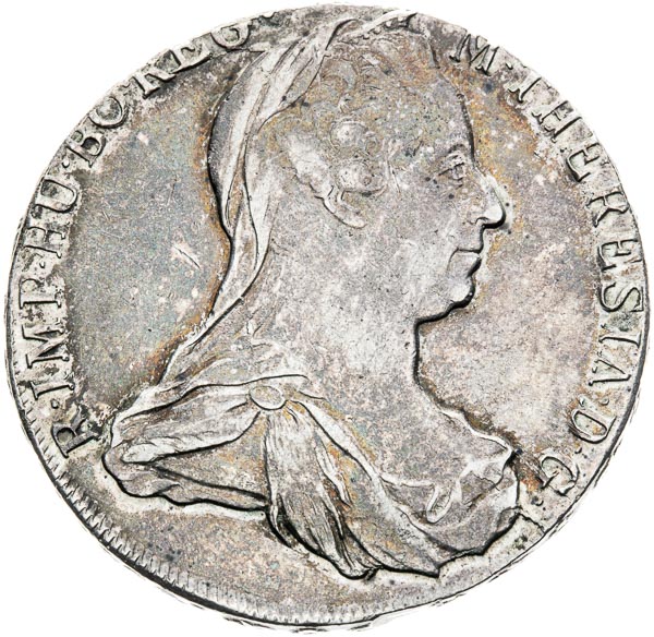 Thaler 1780 - front