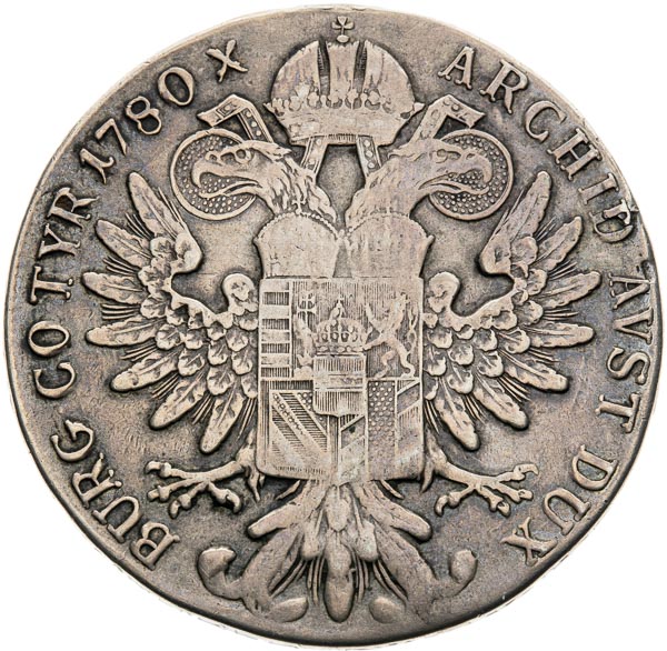 Thaler 1780 (2 pcs) - back