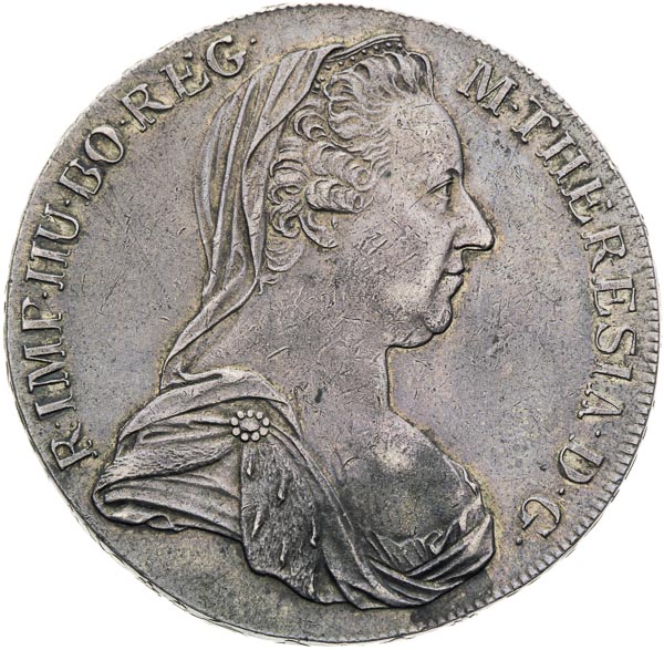 Thaler 1780 - front