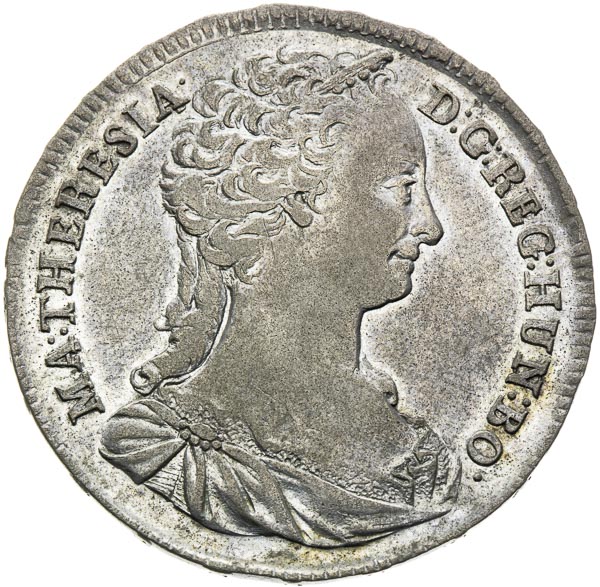 1/2 Thaler 1742 - front