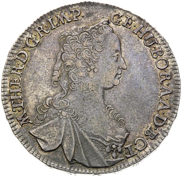 1/2 Thaler 1754 - front