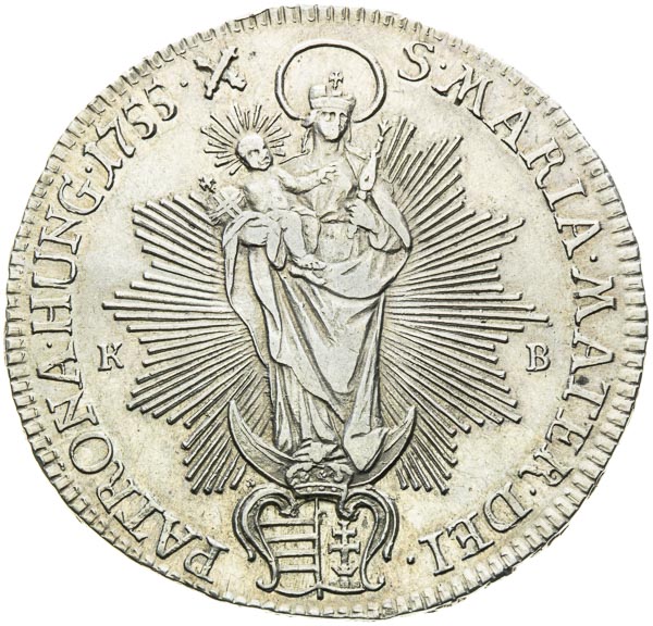 1/2 Tolar 1755 - revers