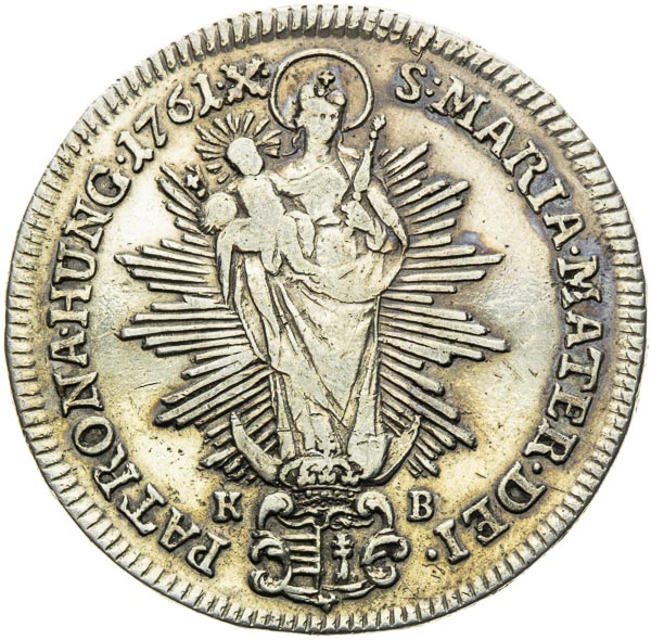 1/2 Tolar 1761 - revers