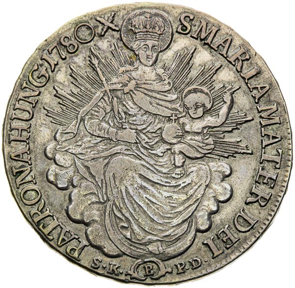 1/2 Tolar 1780 - revers