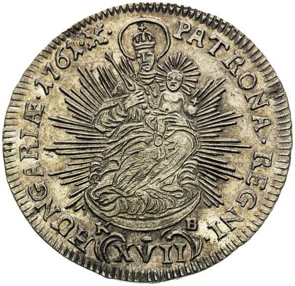 XVII Kreutzer 1761 - back