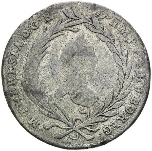 10 Kreutzer 1758 - front