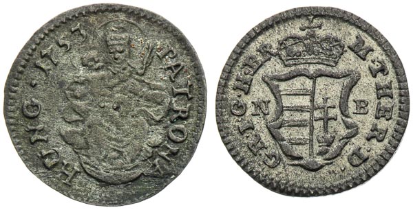 Denár (2 ks) - revers