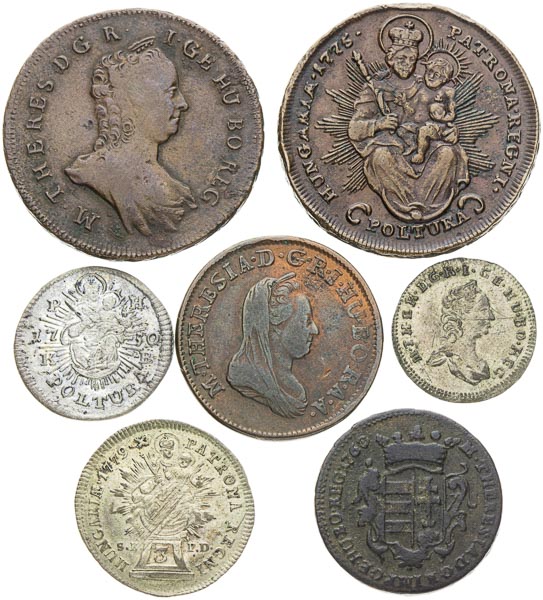 Coins (7 pcs) - front