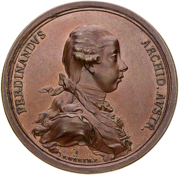 Medal (1759) - front