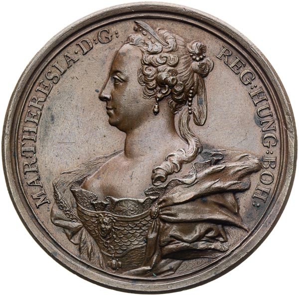 Medal 1745 - front
