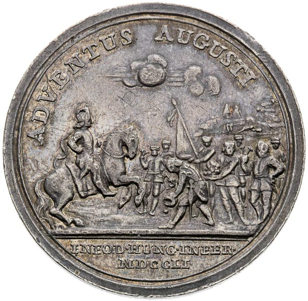 Silver Medal 1751 - back