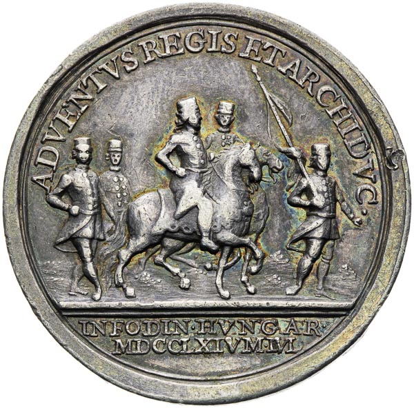 Silver Medal 1764 - back