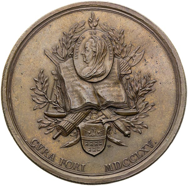 Medal 1765 - front
