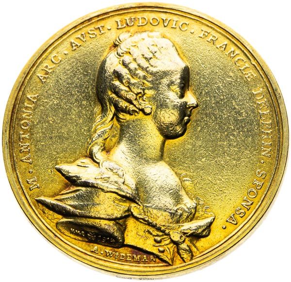 Gold Medal 1770/1958 - front