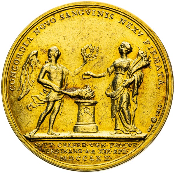 Gold Medal 1770/1958 - back