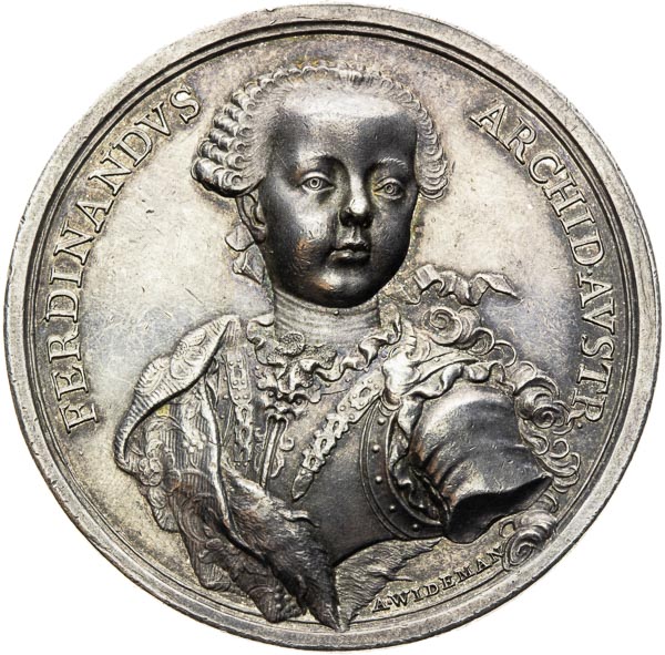 Silver Medal (1754) - front