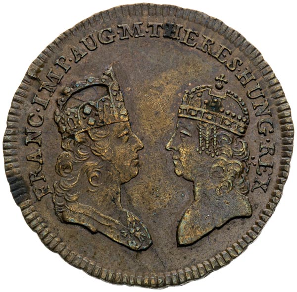 Copper Token 1751 - front