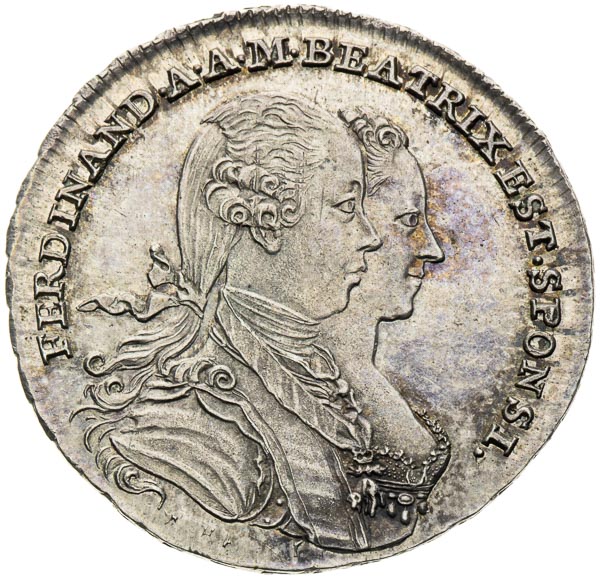 Silver Token 1771 - front