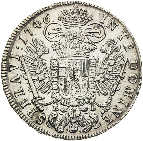 Thaler 1746 - back