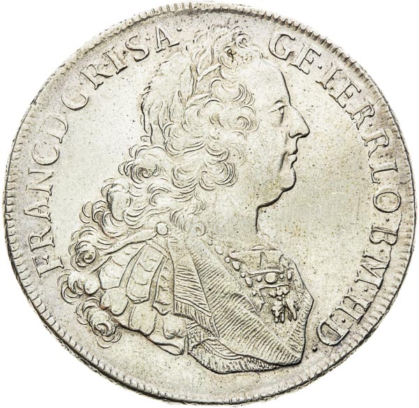 Thaler 1754 - front