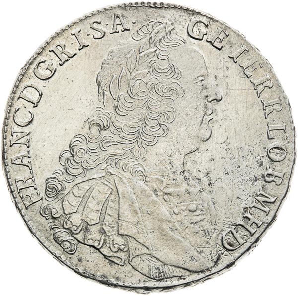 Thaler 1757 - front