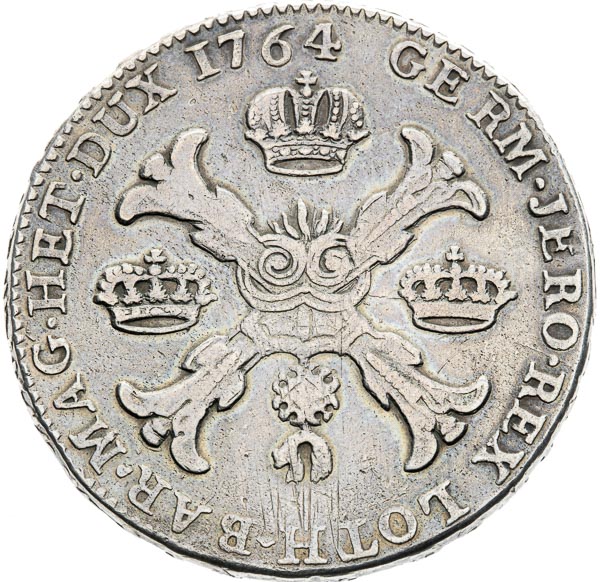 Thaler 1764 - back