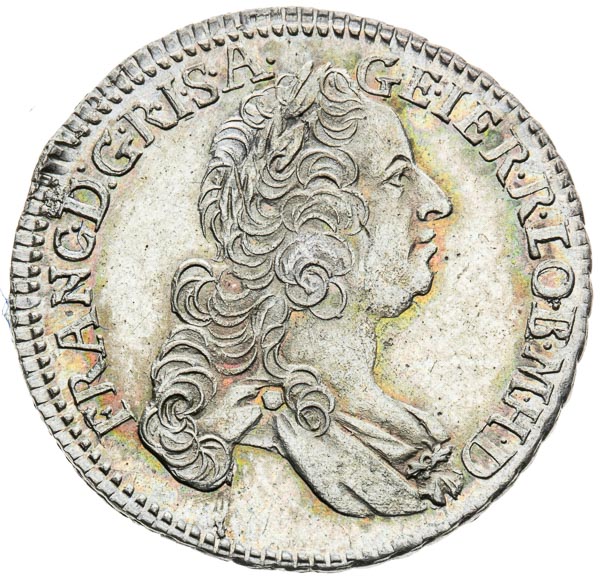 3 Kreutzer 1765 - front