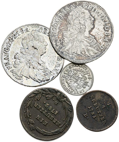 Coins (5 pcs) - front