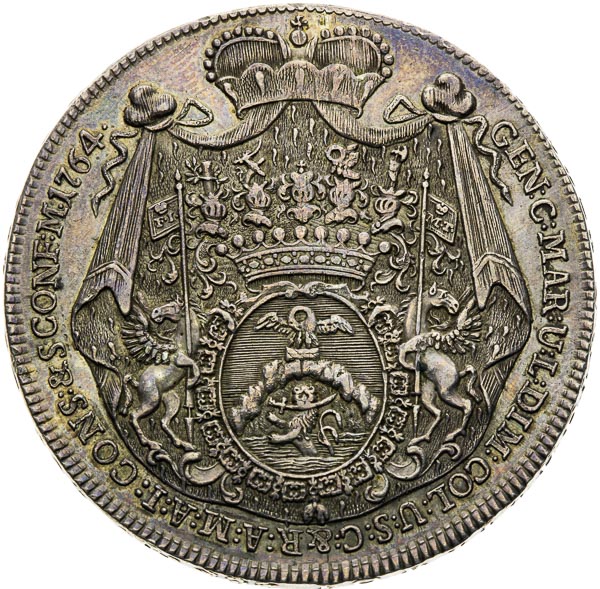 Thaler 1764 - back