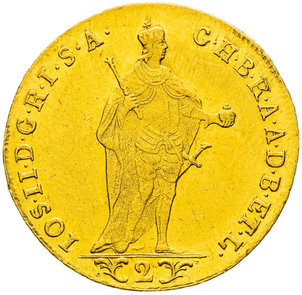 2 Ducats 1785 - front