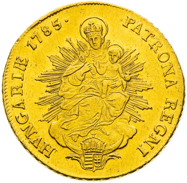 2 Ducats 1785 - back