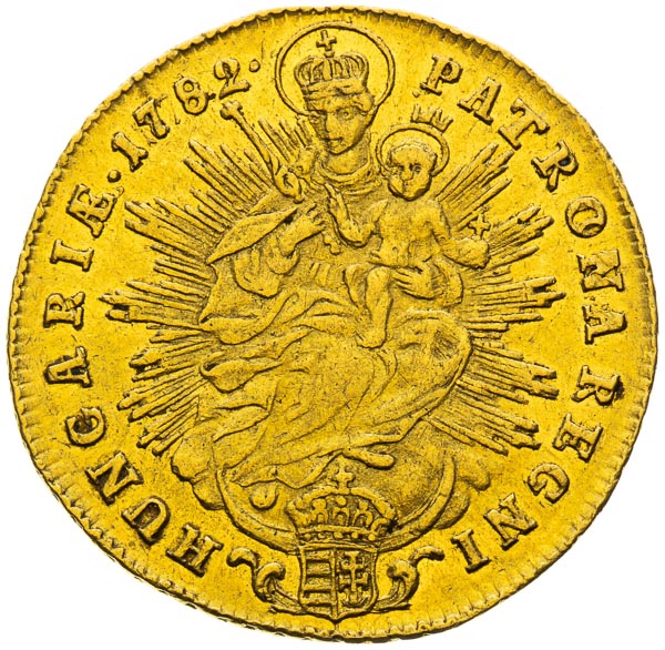 Ducat 1782 - back