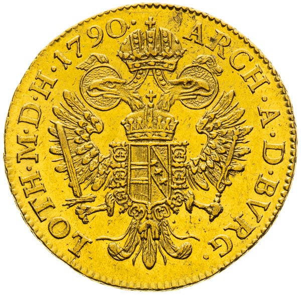 Ducat 1790 - back