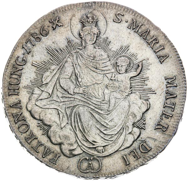 1/2 Tolar 1786 - revers