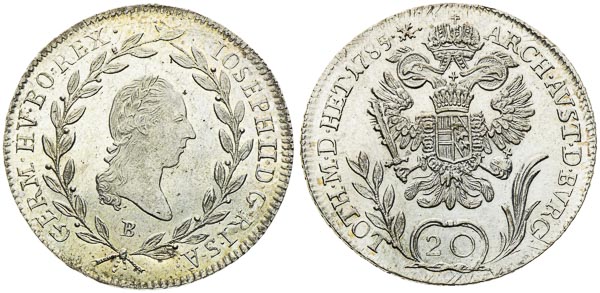 20 Kreutzer (2 pcs) - front