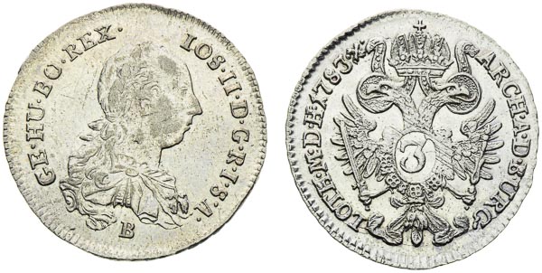 3 Kreutzer (2 pcs) - front