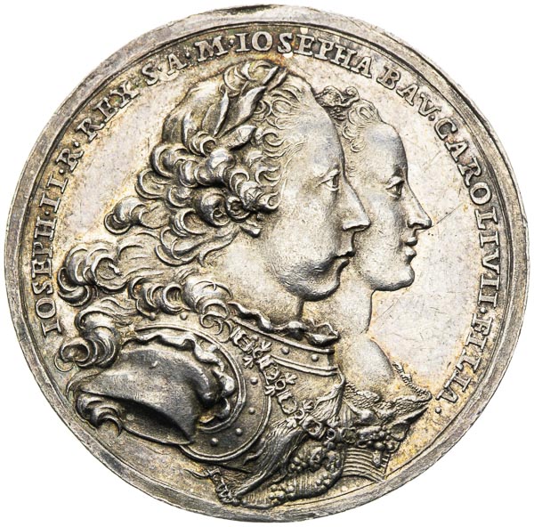 Silver Medal 1765 - front