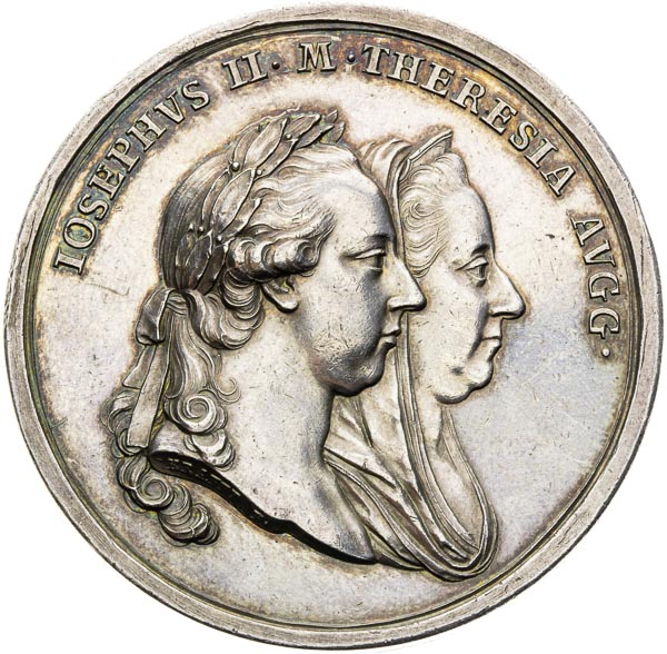 Silver Medal 1773 - front