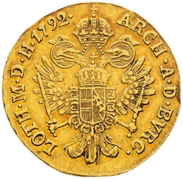 Ducat 1792 - back