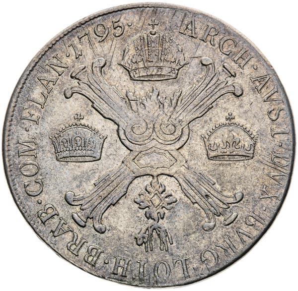1/2 Thaler 1795 - back