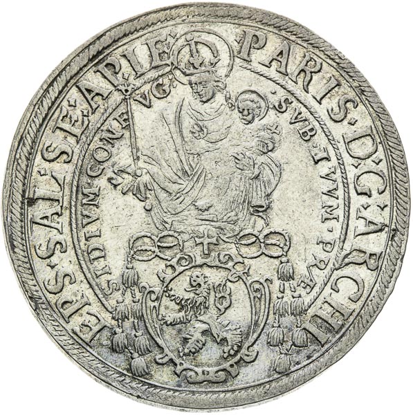 Thaler 1625 - back