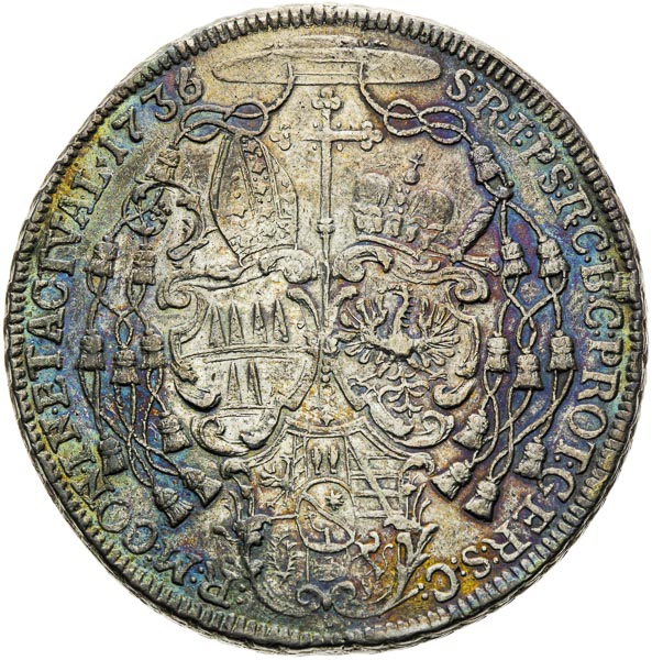 Thaler 1736 - back