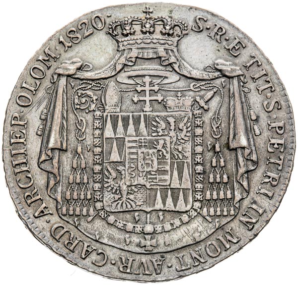 1/2 Thaler 1820 - back