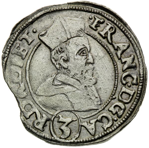 3 Kreutzer 1618 - front