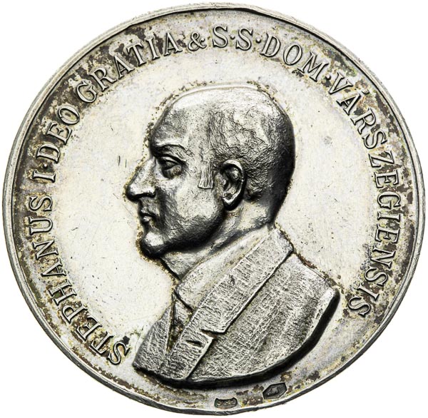 Silver medal  - front